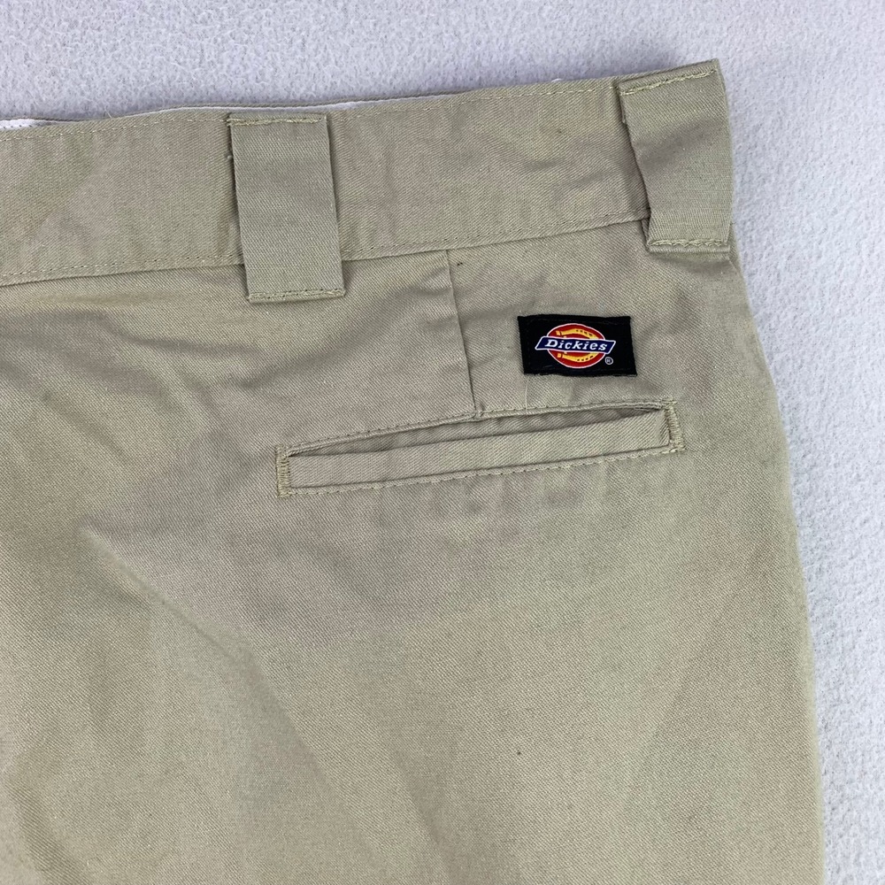 Dickies Flex Cargo Shorts Mens 48 Khaki Relaxed Fit Workwear Casual Streetwear